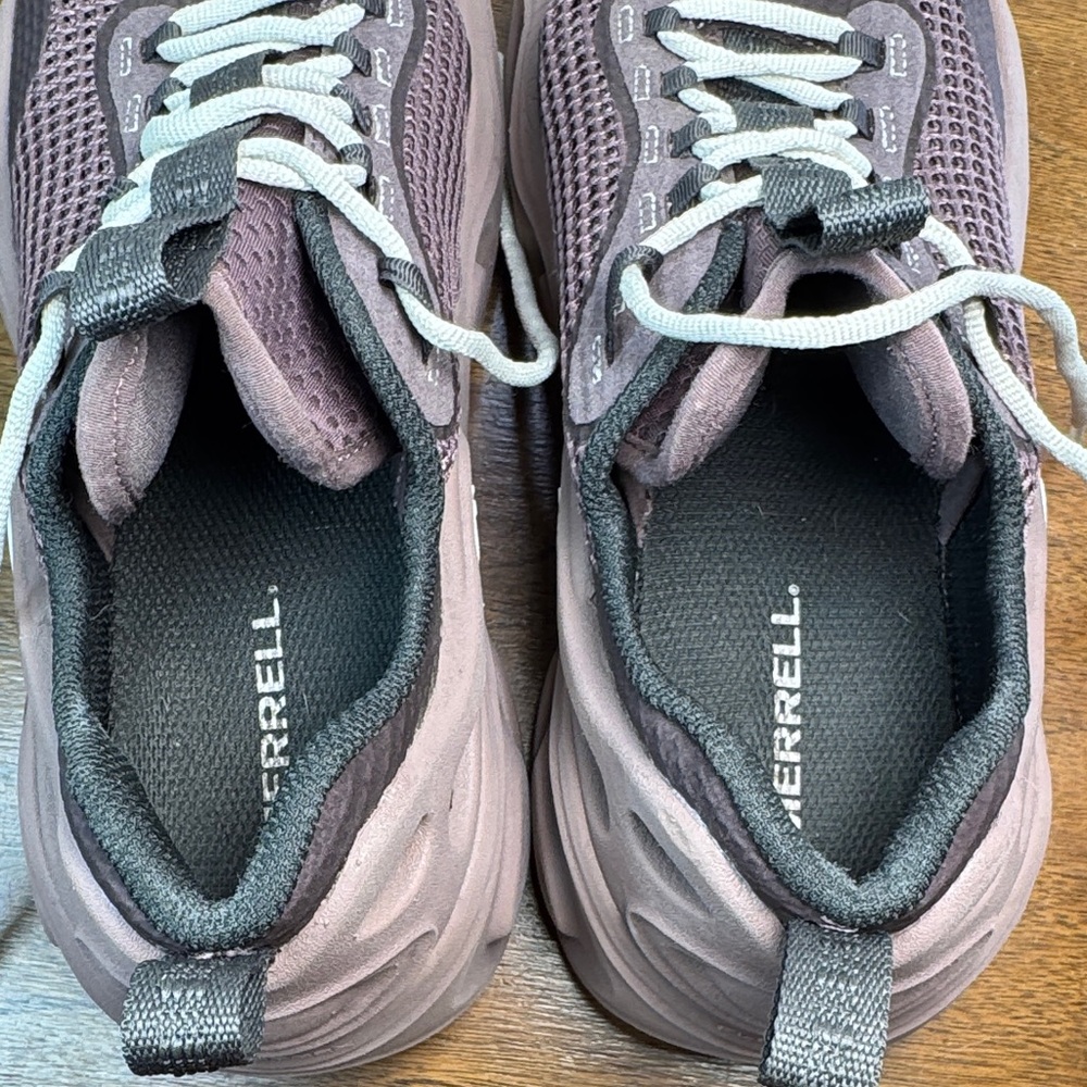 Merrell Womens Hyrdro Next Gen Mesh Hiker Dark Purple Hiking Trail Shoes, sz 9.5 - Picture 12 of 14